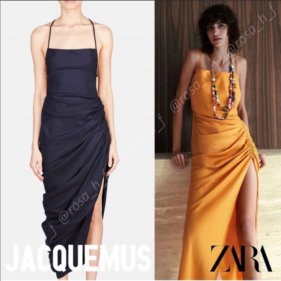 Zara Draped Dress - Picture 9 of 16